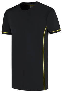 Santino T-shirt Cal plus - Black / yellow