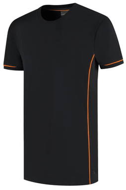 Santino T-shirt Cal plus - Black / orange