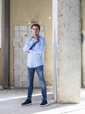 Santino Shirt Falco - Black