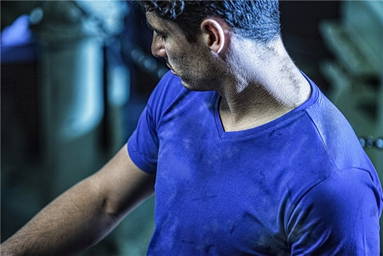 Santino Jazz V-neck T-shirt - Royal blue