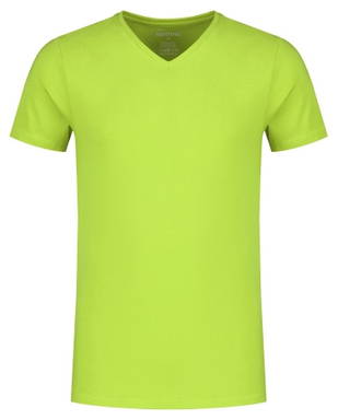 Santino Jazz V-neck T-shirt - Lime