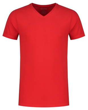 Santino Jazz V-neck T-shirt - Red