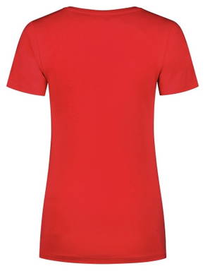 Santino T-shirt Jazz Ladies V-neck - Red