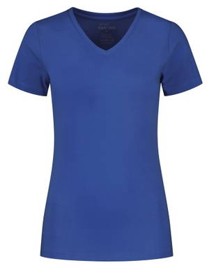 Santino T-shirt Jazz Ladies V-neck - Royal blue