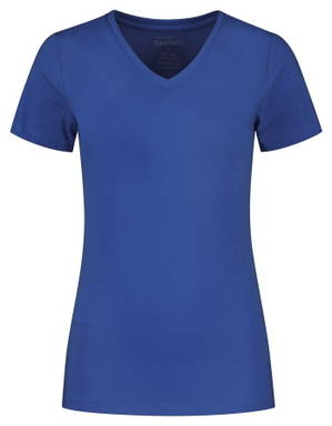 Santino T-shirt Jazz Ladies V-neck - Royal blue