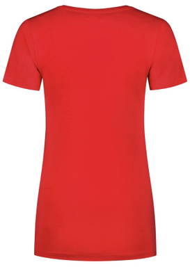 Santino T-shirt Jazz Ladies V-neck - Red