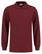 Santino Poloshirt met lange mouw Lexington - Burgundy