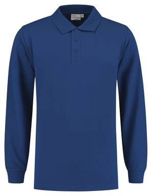 Santino Poloshirt met lange mouw Lexington - Marine blue