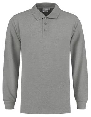 Santino Poloshirt met lange mouw Lexington - Sport grey