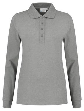 Santino Poloshirt met lange mouw Lexington Ladies - Sport grey