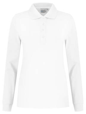 Santino Poloshirt met lange mouw Lexington Ladies - White