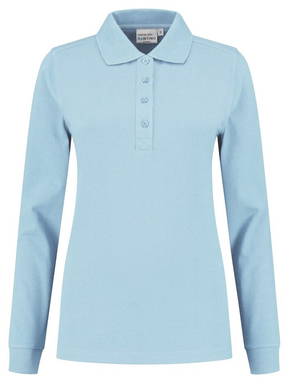 Santino Poloshirt met lange mouw Lexington Ladies - Ice blue