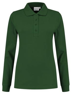 Santino Poloshirt met lange mouw Lexington Ladies - Bottle green