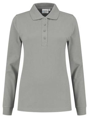 Santino Poloshirt met lange mouw Lexington Ladies - Silver grey