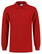 Santino Poloshirt met lange mouw London - True red