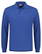 Santino Poloshirt met lange mouw Matt - Royal blue