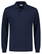 Santino Poloshirt met lange mouw Matt - Real navy