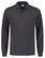 Santino Poloshirt met lange mouw Matt - Graphite