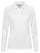 Santino Poloshirt met lange mouw Matt Ladies - White