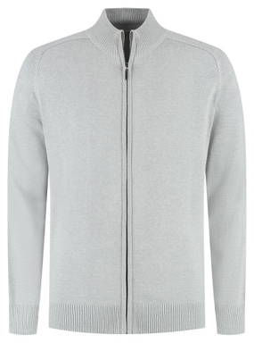 Santino Zip Cardigan Plano
