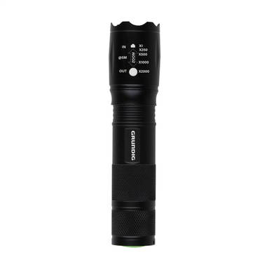 Grundig 1W LED-Torch Zoom zaklamp