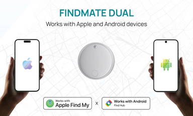 Findmate Dual RCS gerecycled plastic item finder IPX5