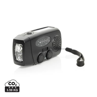 RescueWave noodradio van RCS gerecycled plastic