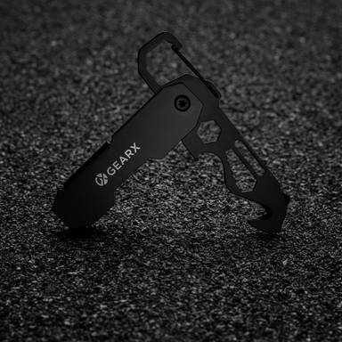 Gear X opvouwbare EDC-tool met karabijnhaak