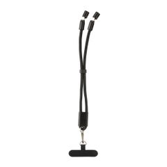 LoopAmp RCS rPET verstelbare telefoonarmband 60W kabel