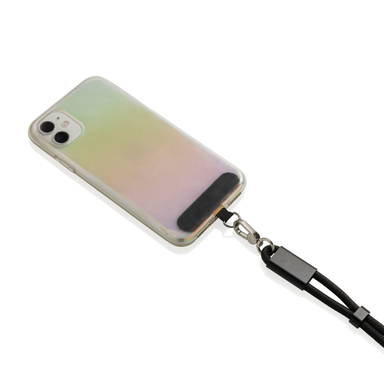 LoopAmp RCS rPET verstelbare telefoonarmband 60W kabel