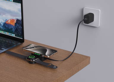Urban Vitamin Goleta 2-in-1 15 W magn. draadloze oplader