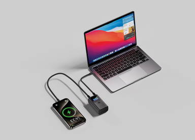 Urban Vitamin Campbell 55W 10.000 mAh zakformaat powerbank