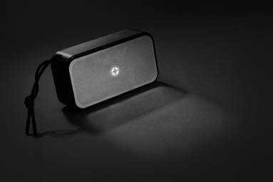 Swiss Peak RCS gerecycled aluminium 10W bass speaker