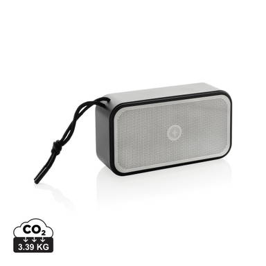 Swiss Peak RCS gerecycled aluminium 10W bass speaker