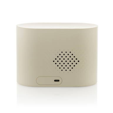 LumaRise RCS gerecycled plastic wekker met witte ruis