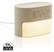 LumaRise RCS gerecycled plastic wekker met witte ruis