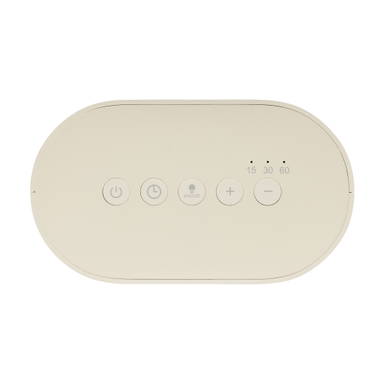 LumaRise RCS gerecycled plastic wekker met witte ruis