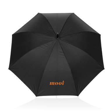Swiss Peak Vero Aware™ RPET 25” umbrella met luxe handvat