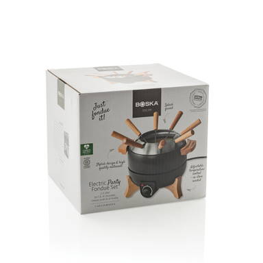 BOSKA Elektrische Party Fondueset - 2,3 l (EU-type F)