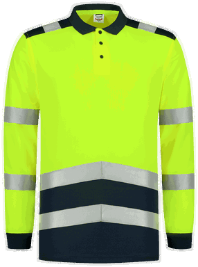 Tricorp Poloshirt High Vis Bicolor Lange Mouw 203008
