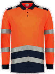 Tricorp Poloshirt High Vis Bicolor Lange Mouw 203008