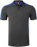 Charcoal/korenblauw