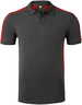 Charcoal/rood