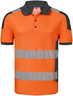 Fluo oranje/charcoal