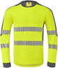 Fluo geel/charcoal