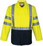 Jaune fluo/marine