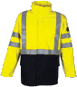 Marine/fluo geel
