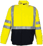 Marine/fluo geel