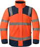 Fluoreszierendes Orange/Indigo Blau