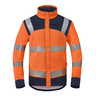 Fluoreszierendes Orange/Dunkelblau/Schwarz
